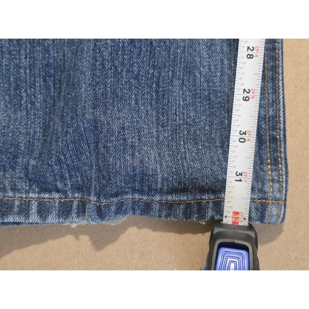 Cinch Mens Jeans 34X32 Blue Medium Wash Western Rodeo Label Relaxed Fit Slim - Picture 9 of 12
